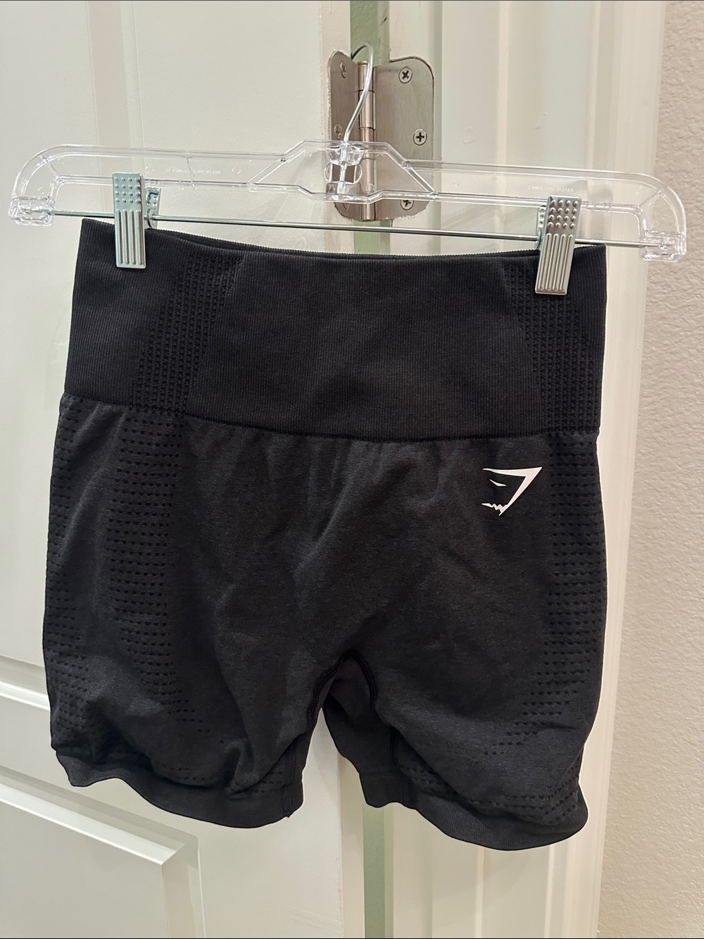 Gymshark Black Seamless High-Waist Bike Shorts